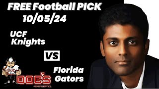 Free Football Pick UCF Knights vs Florida Gators Prediction 1052024 College Football Free Picks [upl. by Aisined488]