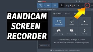 Bandicam Screen Recorder Tutorial  how to use bandicam screen recorder [upl. by Lark]