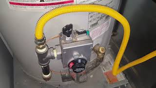 How to relight a newer water heater pilot light [upl. by Angus]