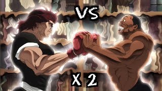 BOTH Yujiro Hanma vs Biscuit Oliva FIGHTS Baki HD DUBBED The Ogre vs Unchained 😱❤️🤯💯😎🔥🍿🥳👌 [upl. by Ahtrim]