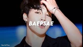 bts  baepsae slowed  reverb [upl. by Lindemann]