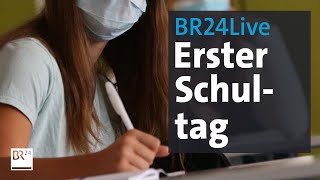 BR24Live Erster Schultag in Bayern  wie wars  BR24 [upl. by Kristan268]