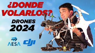 NORMATIVA DRONES EN 2024 Marcados DRI Categorías de vuelo Drones FPV ¿Dónde puedo volarlos 🤔 [upl. by Shayn]