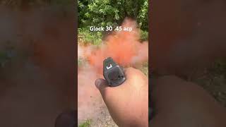 45 acp vs spray paint can [upl. by Icaj246]