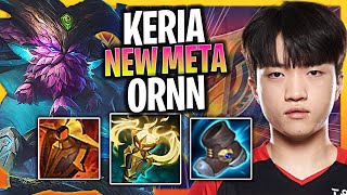 LEARN HOW TO PLAY ORNN SUPPORT LIKE A PRO  T1 Keria Plays Ornn Support vs Senna Season 2023 [upl. by Oneal]