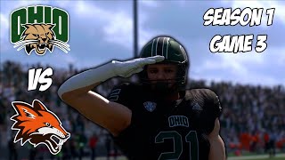 Ohio vs FCS Midwest Highlights  Road to Glory QB Game Three  College Football 25 [upl. by Valry624]