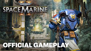 Warhammer 40000 Space Marine 2  Official Extended Gameplay [upl. by Etnovert]