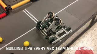 Building Tips Every Vex Team Should Know [upl. by Suckow]