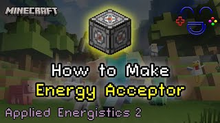 How to Make Energy Acceptor  Applied Energistics 2 118 [upl. by Shatzer912]