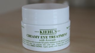 Review  Kiehls Creamy Eye Treatment with Avocado [upl. by Neffirg]