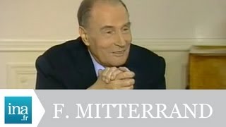 Entretien à lElysée avec François Mitterrand 9 novembre 1992  Archive vidéo INA [upl. by Yelsel]