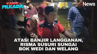 Dibonceng Naik Motor Tri Rismaharini Tinjau Sungai Langganan Banjir Jalur Pantura Kota Pasuruan [upl. by Ermanno130]