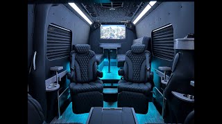 MK84  Black VIP Maybach Sprinter with Bed [upl. by Gerk]