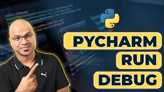 16 Python Tutorial for Beginners  Working with PyCharm  Run  Debug  Trace  py file [upl. by Alyworth]