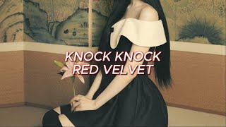 Red Velvet quotKnock Knock Whos Therequot Easy Lyrics [upl. by Lek]