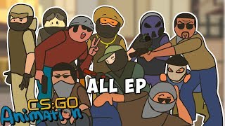 CSGO ANIMATION ALL EPISODES COUNTERSTRIKE PARODY [upl. by Nahtanoj238]