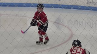 12724  U8  Watertown Wolves vs Lewis County Cobras  Hockey [upl. by Neelrahc]