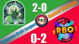 Pokémon Draft League  Charleston Chestnaughts VS Salt Lake Salandits  S7 W3 Sunset Div [upl. by Ecnarwal115]