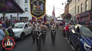 Pride Of Ballinran  Dunloy Accordion Band Parade 2024 [upl. by Verlee]