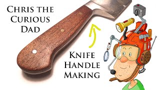 Replacing a knife handle complete novice [upl. by Atterol]