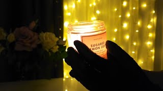 🩷 ASMR 🩷  Hair care and crackle candle backround 🕯 [upl. by Nodnyl463]