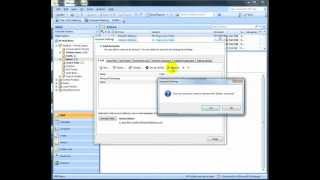 Tutorial Delete an Email Account in Outlook 2007 2003 or Below [upl. by Phaidra]