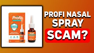 PROFI NASAL SPRAY REVIEWLEGIT OR SCAM IN 2024 [upl. by Morgana]