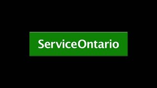 Service Ontario [upl. by Akiret]