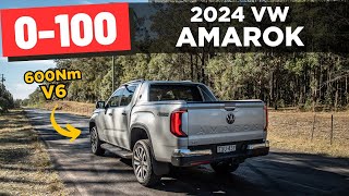 2024 Volkswagen Amarok V6 review 0100 amp test drive [upl. by Neelrahc]