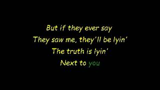 The Truth Is Lyin Next To You Randy Travis Karaoke Version JM [upl. by Kyred]