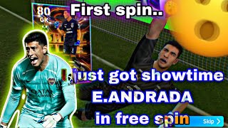 I JUST GOT SHOWTIME EANDRADA IN FREE SPIN 🔥 BEST PROGRESSION POINTS efootball prismlivestudio [upl. by Valente]