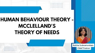 Human Behaviour Theory  McClellands theory of Needs  PMP  KalpaTharu Consulting [upl. by Eceinahs837]