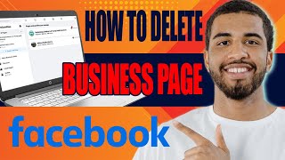 How to Delete Business Page on Facebook 2024 [upl. by Richey]