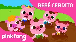 Cinco Cerditos  Bebé Cerdito  Animales  Pinkfong Canciones Infantiles [upl. by Labinnah640]