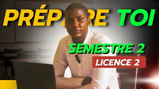 Comment bien préparer son SEMESTRE 2 licence 2 [upl. by Tnerb]