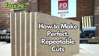 Make Perfect Repeatable Cuts with any Type of Circular Saw [upl. by Ahsinrad]