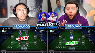 Two 1 MILLION Coin Cards go head to head in FC25 Market Mayhem [upl. by Kcinom]