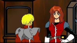 Phantasy Star The Animation test [upl. by Annairam]