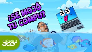 Qué hacer si se moja mi computadora🚨 Pasos Urgentes para Salvarla [upl. by Lechar610]