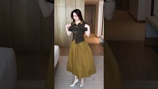 vlog girlvlog fashion girlstyle viralvideo brand clothes shortsfeed beautiful beauty [upl. by Shuman]