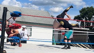 NAWA Skowhegan State Fair Samuel Matthews vs Shawn Addams vs The Dunky Boy Bandit [upl. by Claudine]