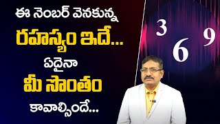 The Secret Behind Numbers 369  369 Technique In Telugu  369 Manifestation Technique  Money Mantra [upl. by Meris10]