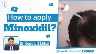 How to Apply Minoxidil Foam to Every Hair Type [upl. by Herra]