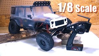 RC ADVENTURES  REDEFiNE TRAiL CRAWLiNG Unboxing a 18th scale quotCRAGSMANquot 4x4  TRACTiON HOBBY [upl. by Perrine477]