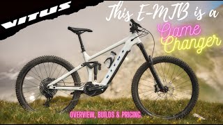 Vitus EMythique LT eMTB  Overview of Specs Details Builds amp Pricing [upl. by Bekha482]