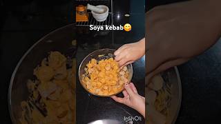 Soya chunks kebab😋viralvideo foodkannnadavlogshortsfeedcookingrecipesoyakababtrendingshort [upl. by Dom]