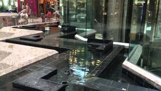 Laminar Flow jumping fountains at MacArthur Mall [upl. by Alhan]