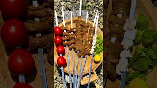 cooking food grilledkebab kebabiranکبابکباببرگکبابرولkebap kebaprulosu [upl. by Wrand]