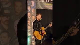 Jensen Ackles singing simple man Half way through he forgets the lyrics lol [upl. by Bently386]