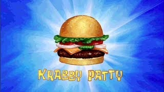 Krabby Patty Secret Recipe REVEALED [upl. by Zurc490]